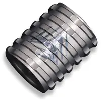 We Knife Titanium Paracord Bead A-02D, argenté