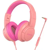 Blackview Fitbuds K1 (Assistant vocal - Jack 3.5 mm) Rose (Filaire), Écouteurs, Rose