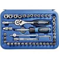 SW-Stahl Jeu de clés à douilles, 1/4", 46 pièces 06447L