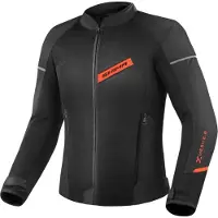 SHIMA X-Mesh 2.0 Noir Rouge Blouson Textile Taille XL