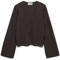 Vero Moda Cardigan 'AWHANNA' marron