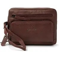 DR Amsterdam Hommes, Sac, Trousse des Hommes, Marron