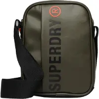 Superdry Sac à bandoulière olive / orange / noir / blanc