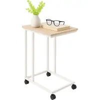 Relaxdays Table d'appoint (35 x 50 x 68 cm)