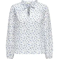 ONLY Chemisier 'ONLRoanne' bleu / marine / blanc