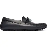 BOSS Mocassins driver en cuir avec nœud