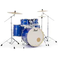 Pearl Export EXX725SNBR/C863 Midnight Blue 5d. batterie avec matériel et jeu de cymbales (standard)