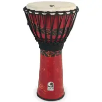 Toca Percussion Toca 12" Djembe Freestyle Rope Tuned Bali Red