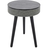 AVCOM Speaker Table with Bluetooth Black
