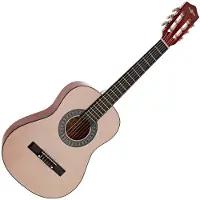 Gear4Music Guitare Classique Junior 1/2 par Naturel