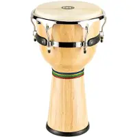 Meinl 12" Floatune Series Wood Djembe - Natural finish