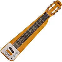 Gear4Music Lap Steel Guitar by Gold