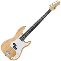 Gear4Music LA Bass Guitar by Natural