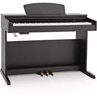 Gear4Music DP-10X Digital Piano by Matte Black
