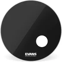 Evans EQ3 Resonant Black Bass Drum Head 18"