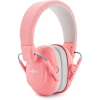 Gear4Music Protège-Oreilles Colorés pour Enfants par Rose