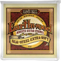 Ernie Ball 2047 Earthwood Silk Steel Extra Soft 10-50