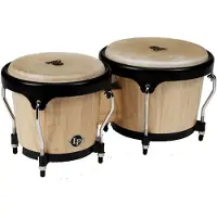 Latin Percussion Bongos Aspire 6" 3/4 & 8" Naturel Dore