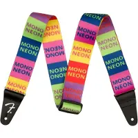 Fender MonoNeon Logo Strap Multi-Color 2"