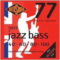 Rotosound SM77 Jazz bass - Jeu de cordes basse - 40-100