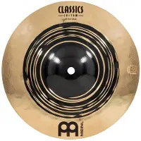 Meinl Classics Custom Dual 10 Splash & Gear4music Deluxe Weighted Cymbal Grabber Arm