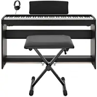 Kawai Pack Piano de Scène Numérique ES120 et Support en X Noir