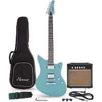 Hartwood Pack Guitare Électrique Charger Origin Lagoon Blue