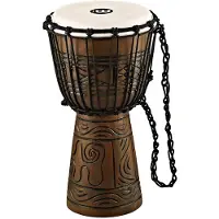 Meinl Headliner Artifact Series 8" Rope Tuned Djembe Brown