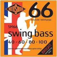 Rotosound SM66 Swing Bass Stainless Steel Roundwound Long Scale 40-100
