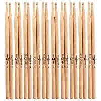 Gear4Music Baguettes 5A Olive en Bois Natural lot de 10