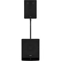 SubZero Pack Sono Passive Carpet avec Enceinte 15" et Caisson de Basses 18"