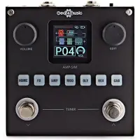Gear4Music Guitar Multi Effects & Amp Simulator Pedal by