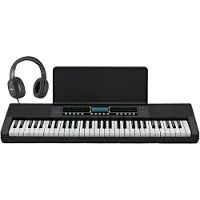 Gear4Music K2 61 Key Keyboard with Bluetooth by Headphone Pack