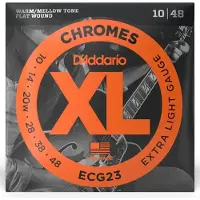 D'Addario ECG23 Chromes Extra Light 10-48