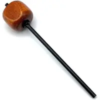 Danmar Bass Drum Pedal Beater - Red Hard Wood Black Shaft