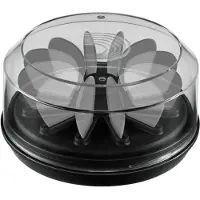 D'addario And Co Porte-mdiators de guitare 360, tui pour jusqu' 12 mdiators, couvercle transparent, cadeau pour musiciens