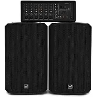 SubZero SZPA-612 Système de Sonorisation 250 W 12" avec Lecteur Multimédia Numérique