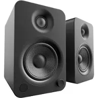 Kanto Audio Enceintes actives Hifi Bluetooth YU4 Noir mat Vendues par paire