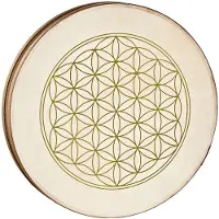 Meinl Sonic Energy 16" Wave Drum Flower of Life Goat & Goat Head