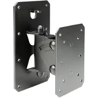 Gravity GSPWMBS30B Tilt and Swivel Speaker Wall Mount Black