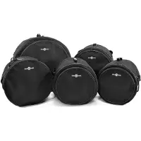 Gear4Music Ensemble de Housses Rembourrées pour Batterie Rock par
