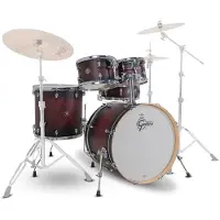 Gretsch drums Gretsch Catalina Maple 22" USA Fusion Shell Pack Satin Deep Cherry Burst