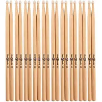 Gear4Music 5B Nylon Tip Maple Drumsticks 10 Pack