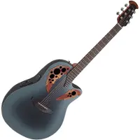 Ovation CE44-RBB Celebrity Elite Mid Depth Reverse Blue Burst guitare électro-acoustique folk