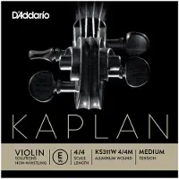 Daddario 4/4 Kaplan Violon Corde De Mi Medium