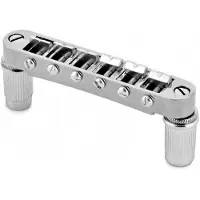 Gear4Music Guitarworks Tune-O-Matic Bridge Chrome
