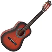 Gear4Music Junior 1/2 Classical Guitar by Sunburst