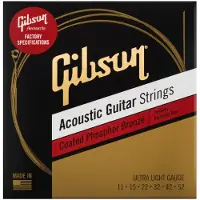 Gibson SAG-CPB11 Coated Phosphor Bronze Ultra Light 11-52