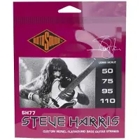 Rotosound SH77 Steve Harris Bass Monel Flatwound Long Scale Custom 50-110