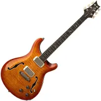 Prs HB II Piezo SE Ob Orange Tiger Smokeburst